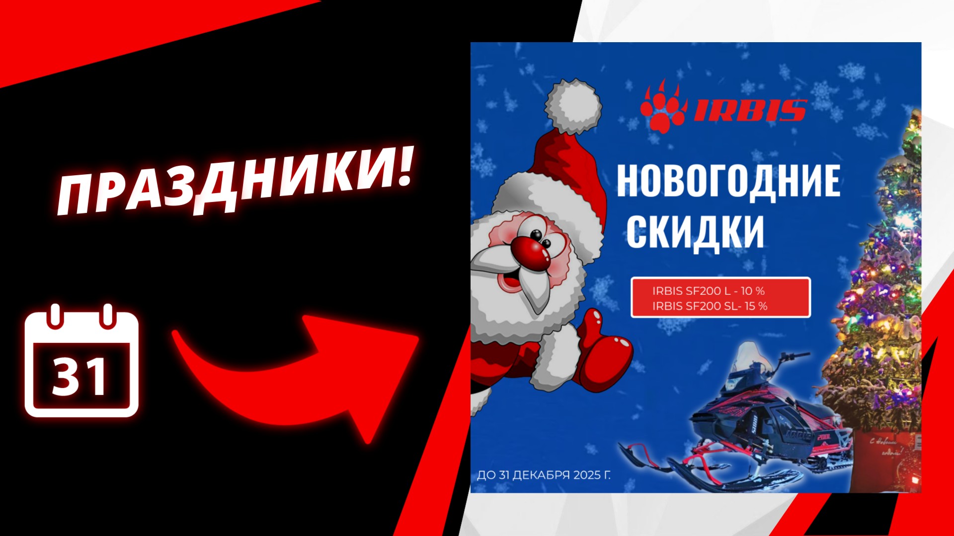 Новогодние приключения начинаются с IRBIS!